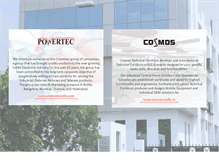 Tablet Screenshot of cosmotecindia.com